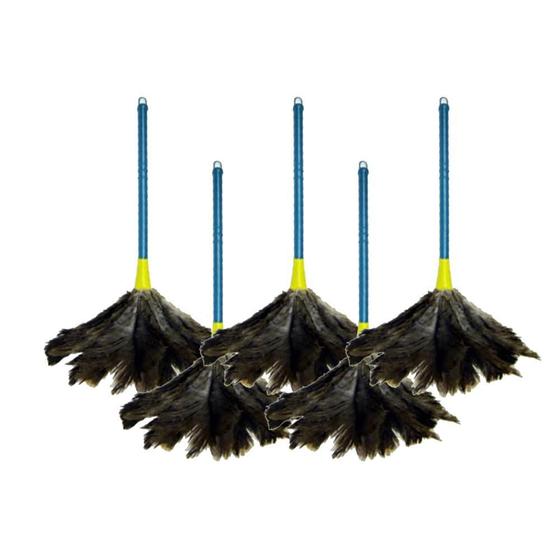 Imagem de Espanador De Penas Duster 40 Cm Kit 5