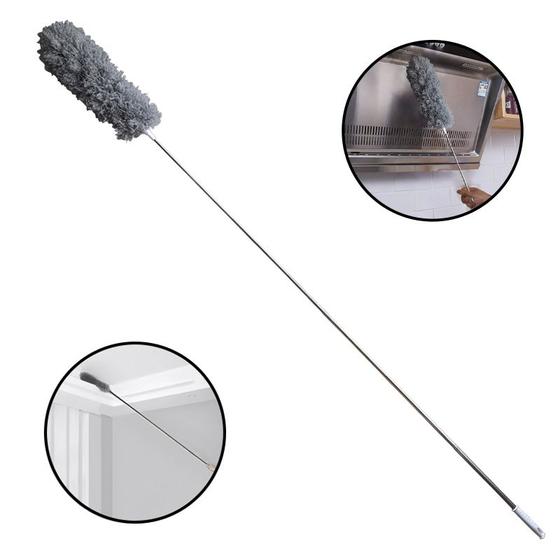 Imagem de Espanador Eletrostático Tira pó Com Cabo Extensor 2,50 Mts