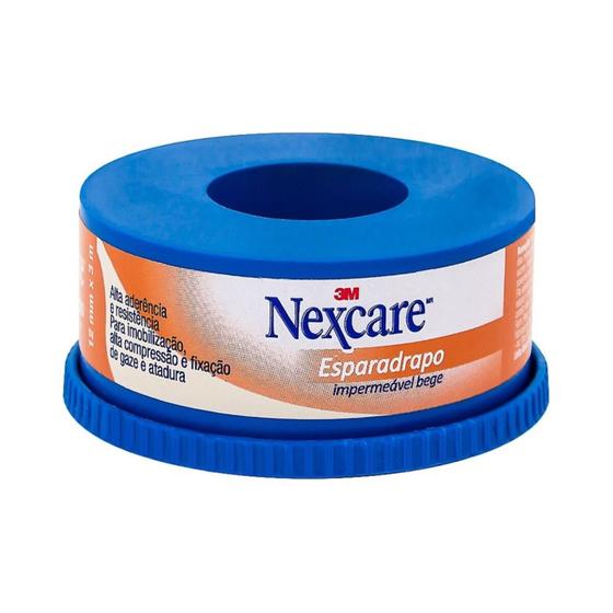 Imagem de Esparadrapo Impermeavel Nexcare Bege 12mm x 3m