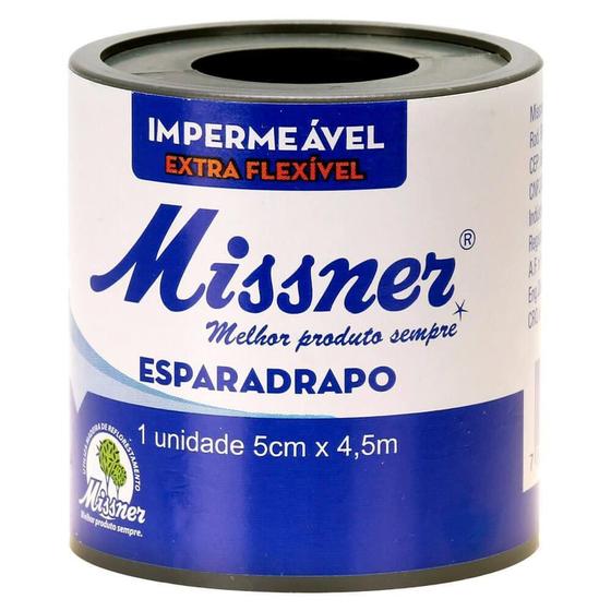 Imagem de Esparadrapo missner com 5cm x 4,5m