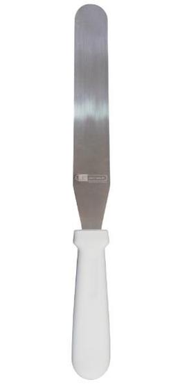 Imagem de Espatula Confeiteiro 10" Inox Cabo Branco - James F