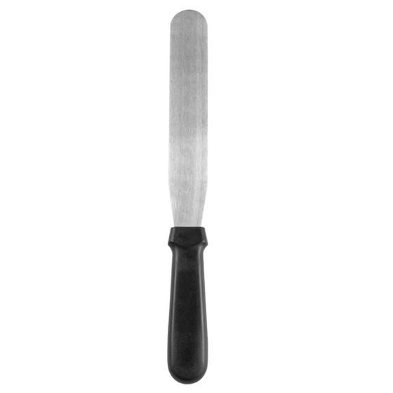 Imagem de Espátula culinária Reta Inox 32cm Lâmina 20cm