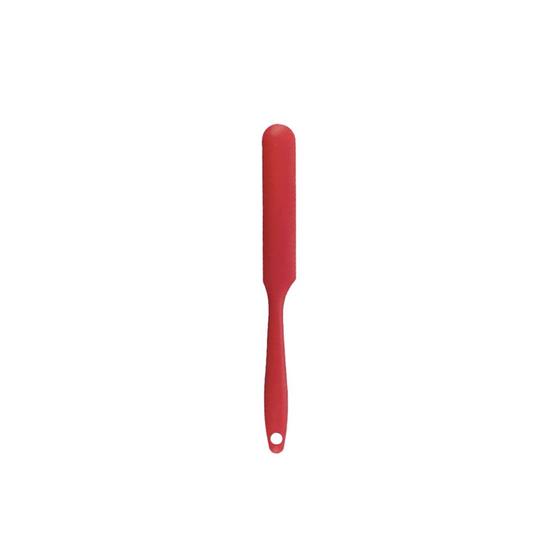 Imagem de Espatula de Confeiteiro Reta Silicone Vermelho Pequeno 24cm