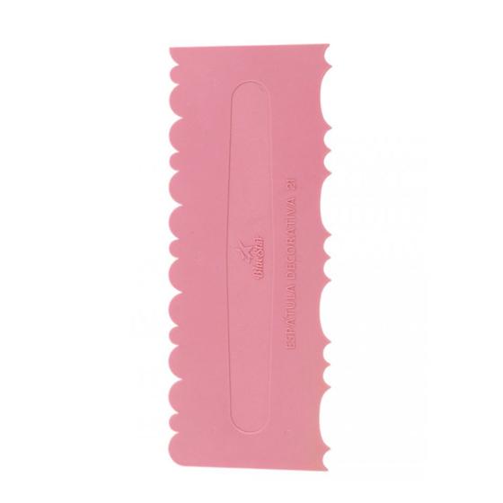 Imagem de Espátula Decorativa para Confeitar Nº21 Rosa Bb Bluestar