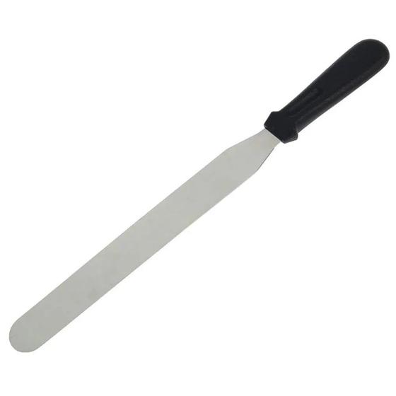 Imagem de Espatula Fina Reta para confeitar em Inox Gourmet 24 cm