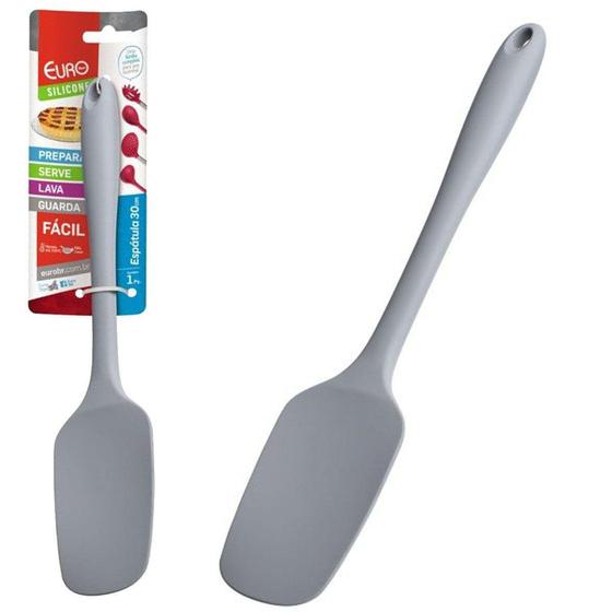 Espátula Grande De Silicone Cinza - Euro Menor preço em Espátula Grande De Silicone Cinza - Euro