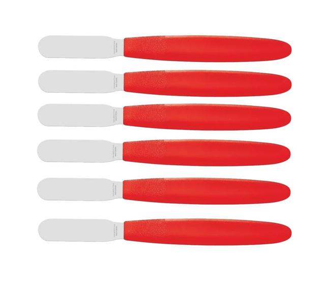 Imagem de Espátula Inox Tramontina Manteiga Cremes Pastas 6 Peças