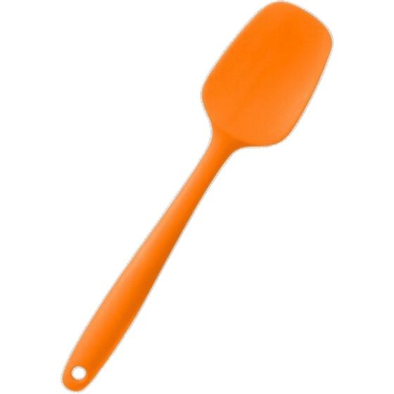 Imagem de Espátula Multiuso de Silicone 27cm - Top de Linha - Laranja - Unidade