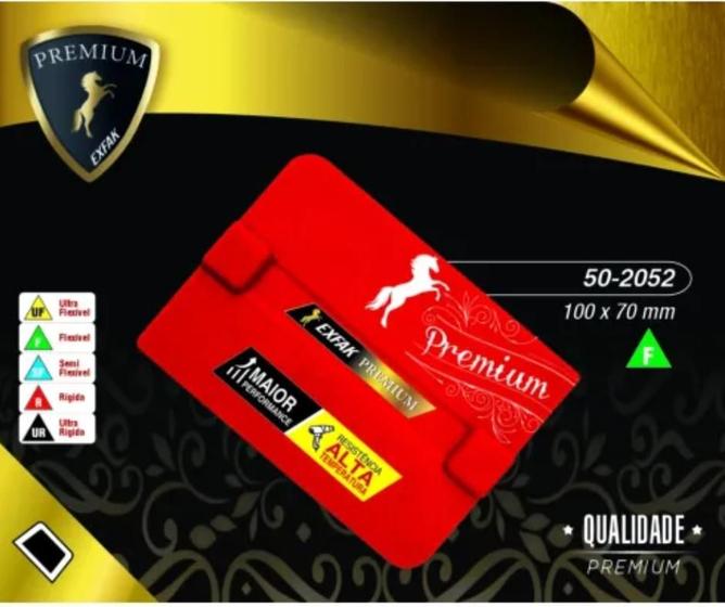 Imagem de Espatula Retangular Premium Red Com Imã 50-2051 Flexivel