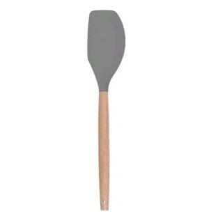 Espátula Silicone pão duro Bambu 32 cm Cinza Menor preço em Espátula Silicone pão duro Bambu 32 cm Cinza