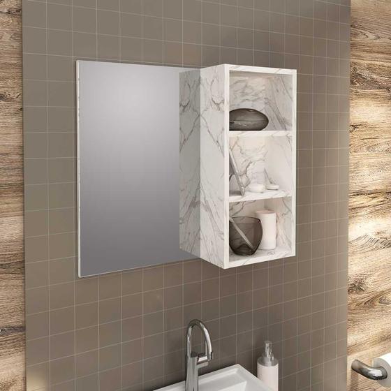 Imagem de Espelheira Suspensa para Banheiro 60cm BN3609 Tecno Mobili