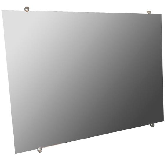 Espelho Banheiro Casa 3Mm Com Botão Francês 60 X 40 Cm - Armazem Uba ...