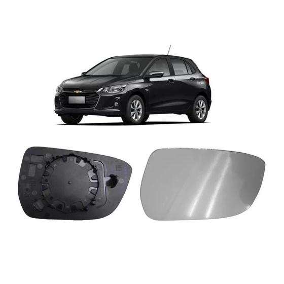 Imagem de Espelho + Base Retrovisor Onix Prisma 2020 A 2022 fitam Ld