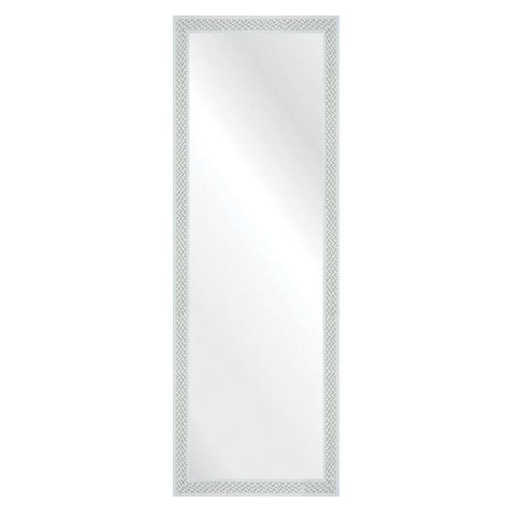Espelho Branco Riscado 37x107cm Menor preço em Espelho Branco Riscado 37x107cm