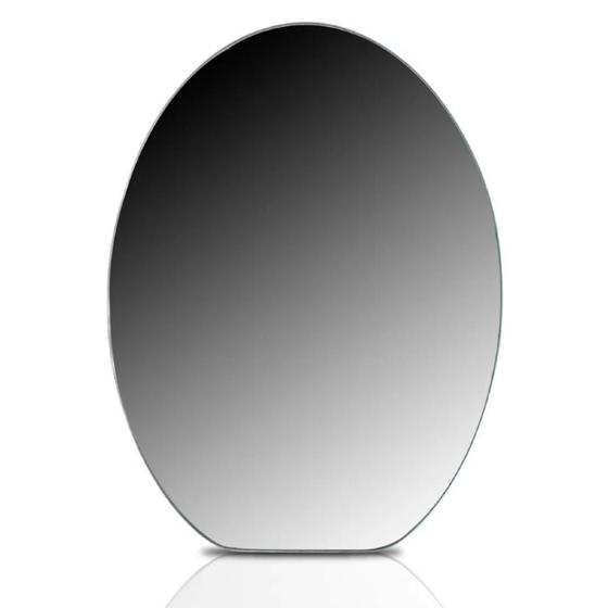 Imagem de Espelho BravaDecor de Mesa / Parede Oval em Mdf 22Cm