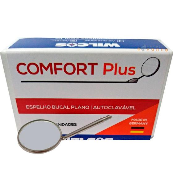 Imagem de Espelho Bucal Odontológic Comfort Plus Nº 5 com 1 Wilcos