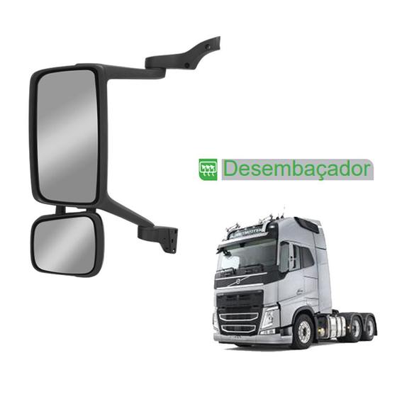 Imagem de Espelho c Auxiliar LE Volvo FM 2013 2014 2015 c Desembaçador