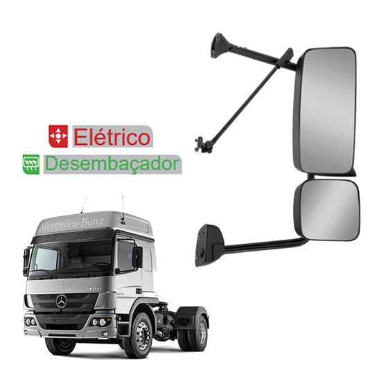 Imagem de Espelho c Auxiliar p MB Atego 2014/2021 c Desemb Elétrico LD