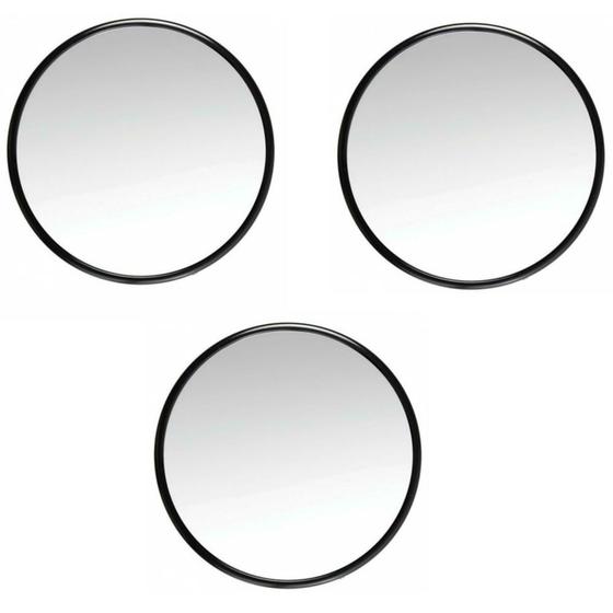 Imagem de Espelho Com Ventosa 3,5'' Aumento De 5X 3 unidades