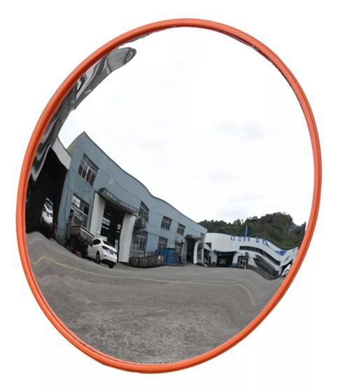 Imagem de Espelho convexo anti-quebra para garagens, estacionamentos e portarias (80cm)