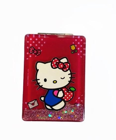 Imagem de Espelho de Bolsa Quadrado Hello Kitty - Sanrio