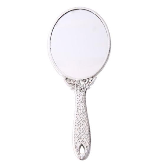 Imagem de Espelho De Mão Princesa Provençal Para Maquiagem Banheiro