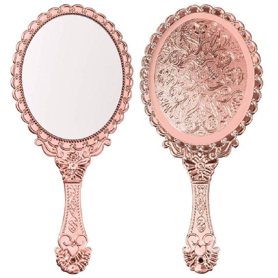 Imagem de Espelho de Mão Provençal Princesas ROSE CB1870