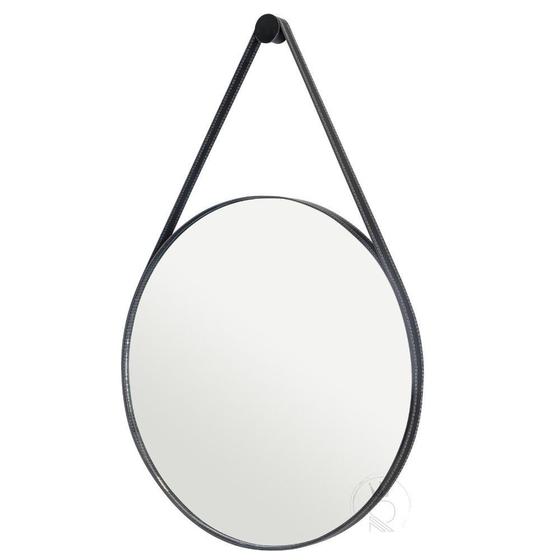 Imagem de Espelho Decoração Suspenso Antigo 60cm + Pino Suporte