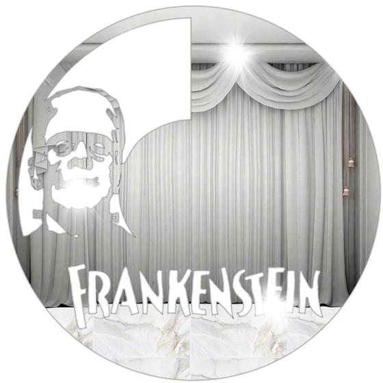 Imagem de Espelho Decorativo Decoração Frankstein Terror Horror