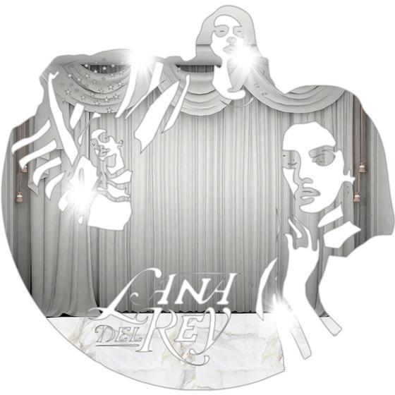 Imagem de Espelho Decorativo Decoração Lana Del Rey Musica 2