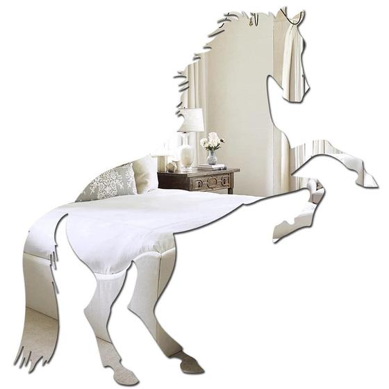 Imagem de Espelho Decorativo Presente Criativo Cavalo 4