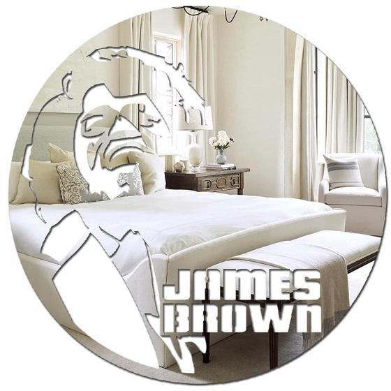 Imagem de Espelho Decorativo Presente Criativo James Brown