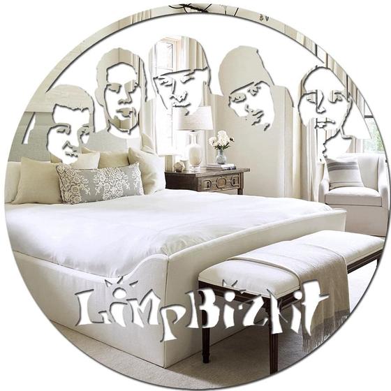 Imagem de Espelho Decorativo Presente Criativo Limp Bizkit Rock Banda