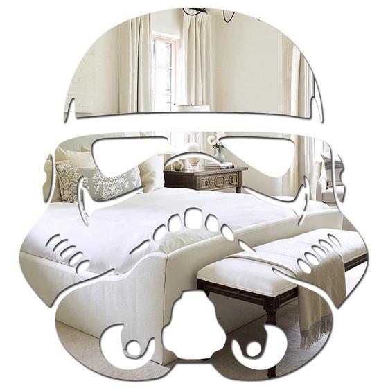 Imagem de Espelho Decorativo Presente Criativo Storm Trooper