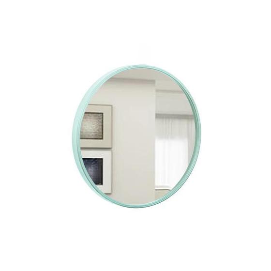 Imagem de Espelho Decorativo Round Externo Verde 60 Cm Redondo