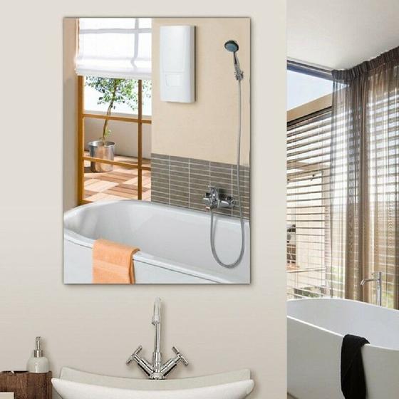 Espelho em Acrílico Adesivo Decoração de Parede Menor preço em Espelho em Acrílico Adesivo Decoração de Parede