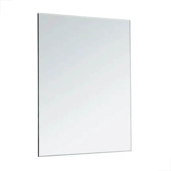 Imagem de Espelho Lapidado de Banheiro Sala Quarto 90x70cm c/ Suporte
