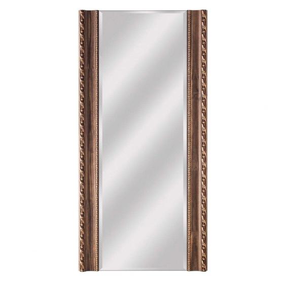 Imagem de Espelho Moldura Madeira Vicenza 71cmx150cm BW Quadros Marrom