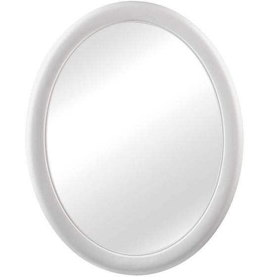 Imagem de Espelho Oval Prata com Moldura em Plástico - 5110-2 - PINCÉIS ATLAS