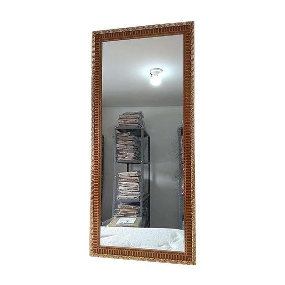 Imagem de Espelho Para Quarto Com Moldura Retangular De Parede 42X92
