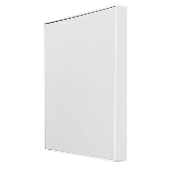Imagem de Espelho Quadrado 14cm com Ventosa Sofisticado Resistente Para Cuidados pessoais Com Aumento Casa Quarto Banheiro Compacto