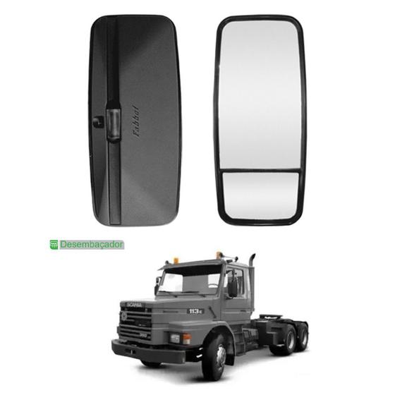 Imagem de Espelho Retrovisor Convexo para SC T/R 112 113 LE c Desemb