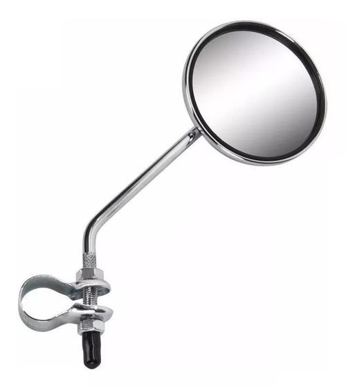 Imagem de Espelho retrovisor em aço com refletor