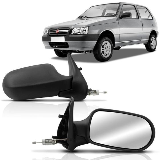 Espelho Retrovisor Externo Uno 2004 2005 2006 2007 2008 2009 2010 2011 ...