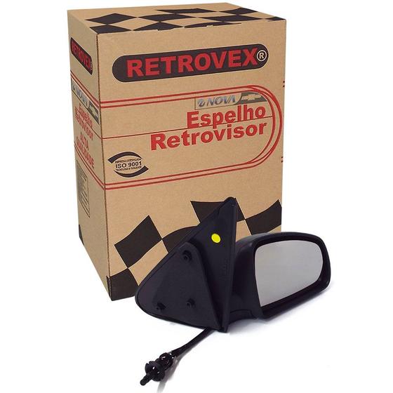 Imagem de Espelho Retrovisor Lado Direito Com Controle Retrovex Prisma celta Rx2238