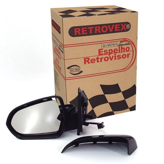 Imagem de Espelho Retrovisor Lado Esquerdo Eletrico Retrovex Agile 2009 A 2014 Rx2259
