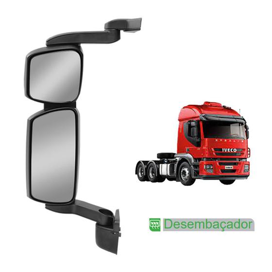 Imagem de Espelho Retrovisor p Iveco Trakker Convexo c Desembaçador LE