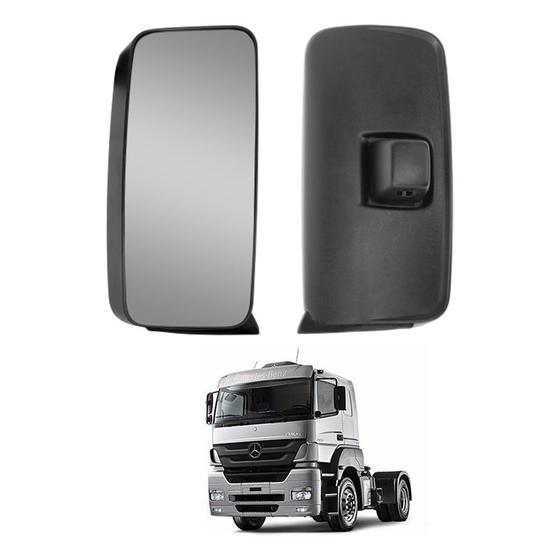 Imagem de Espelho Retrovisor p Mercedes-Benz Axor Atego 2007 a 2013 LE