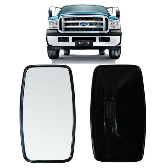 Imagem de Espelho Retrovisor Plano Médio Para Caminhão Ford F350