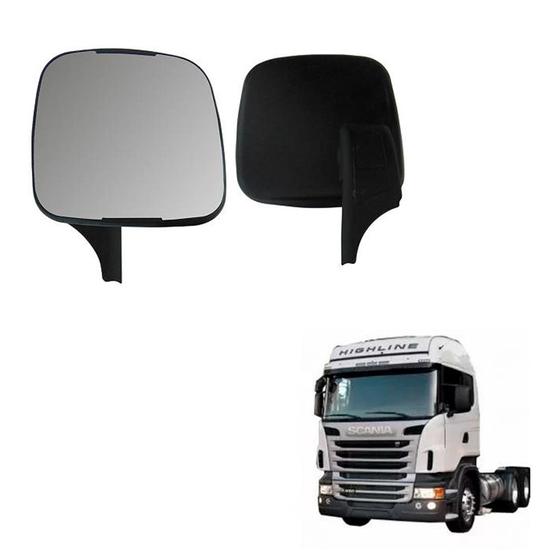 Imagem de Espelho Retrovisor Scania S5 2007 2008 Convexo Menor Le